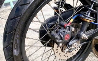 METZELER SPORTEC STREET x HONDA WAVE 125