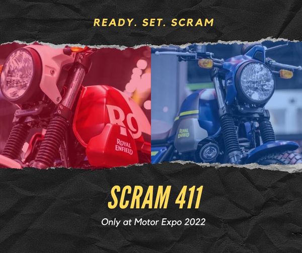 พบกับ Scram 411 ที่ Motor Expo เท่านั้น