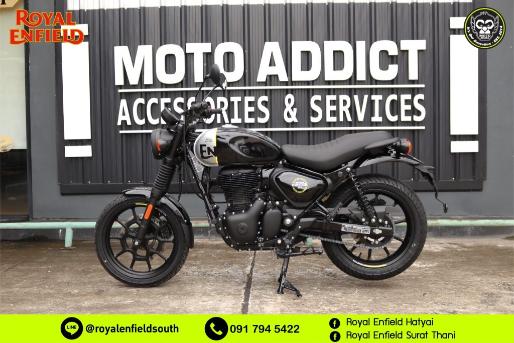 ROYAL ENFIELD Hunter 350 สี Rebel Black