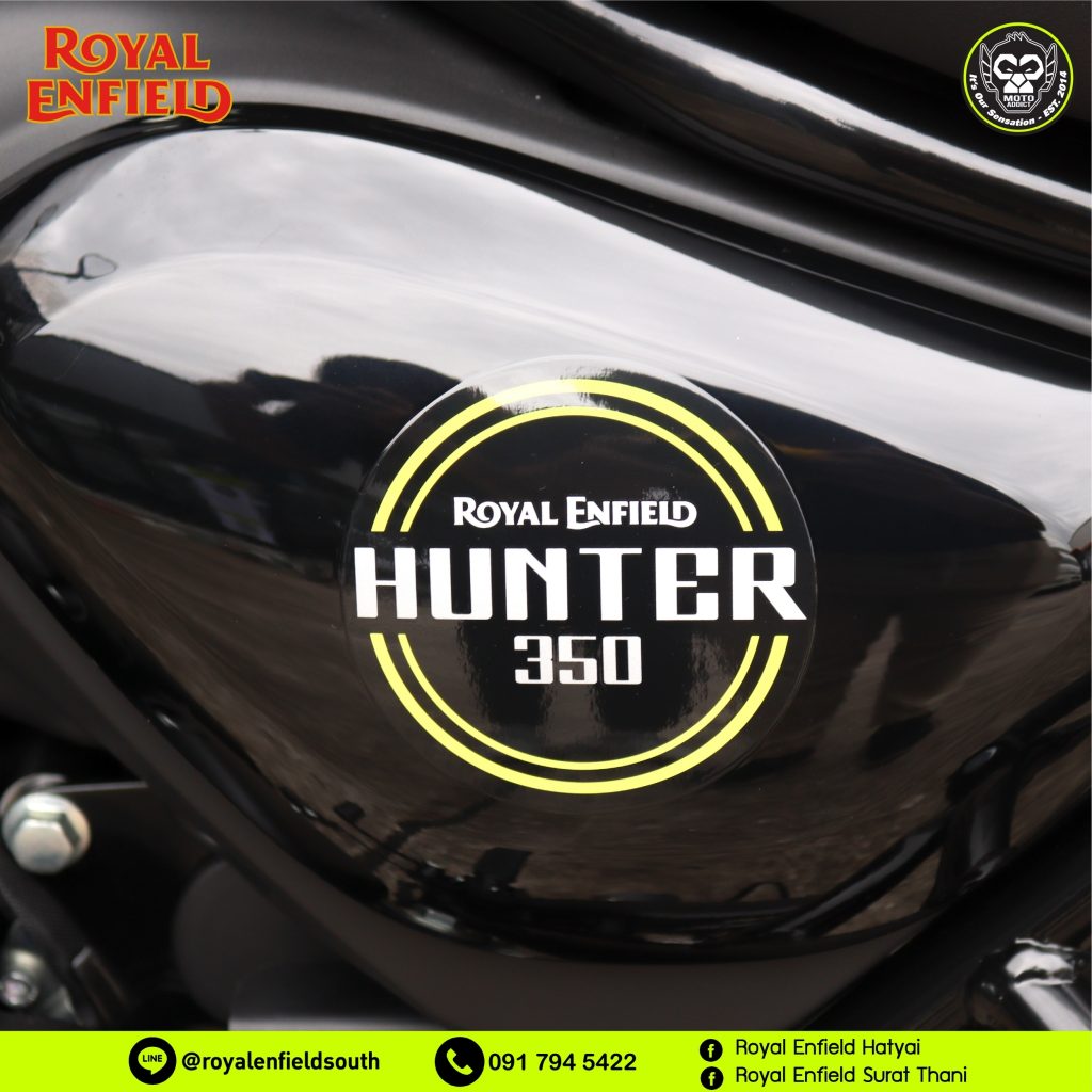 ROYAL ENFIELD Hunter 350 สี Rebel Black