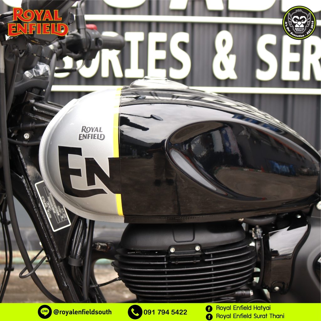 ROYAL ENFIELD Hunter 350 สี Rebel Black