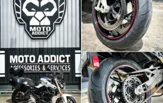 BMW F800 x Metzeler Sportec M9