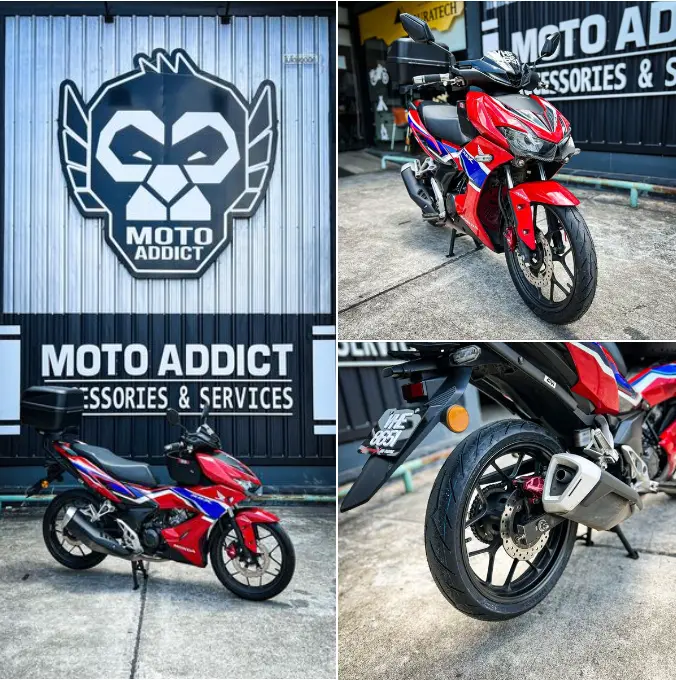 Honda RS-X150 x Pirelli Diablo Rosso Sport