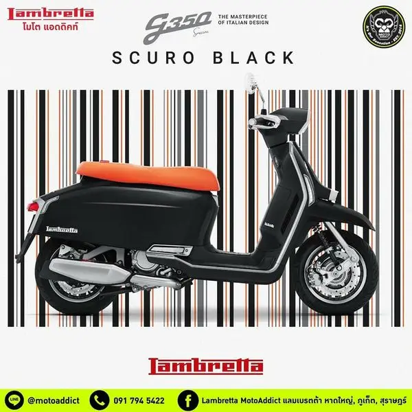 Moto Addict เปิดให้จอง Lambretta G350 ได้เเล้ววันนี้