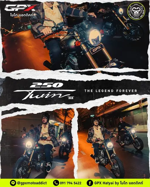 แม้จะพบเจอสิ่งที่ดีที่สุด…แต่การเดินทางไม่มีที่สิ้นสุด New LEGEND 250 TWIN III