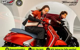 TUSCANY 150 คล่องตัวไปกับทุกไลฟ์สไตล์