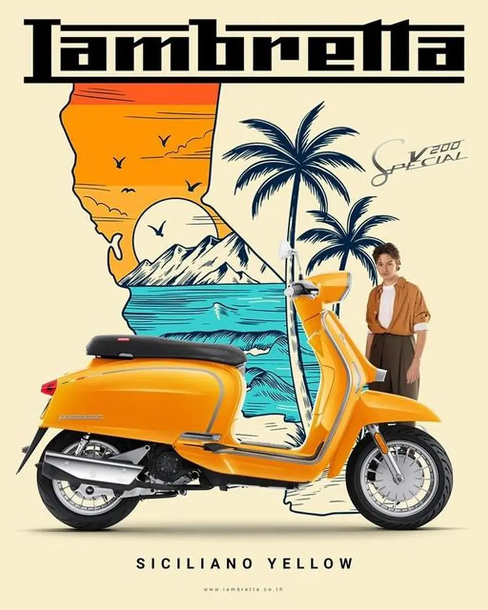 LAMBRETTA V200 Special พร้อมพาคุณไปสนุกแบบคูลๆ