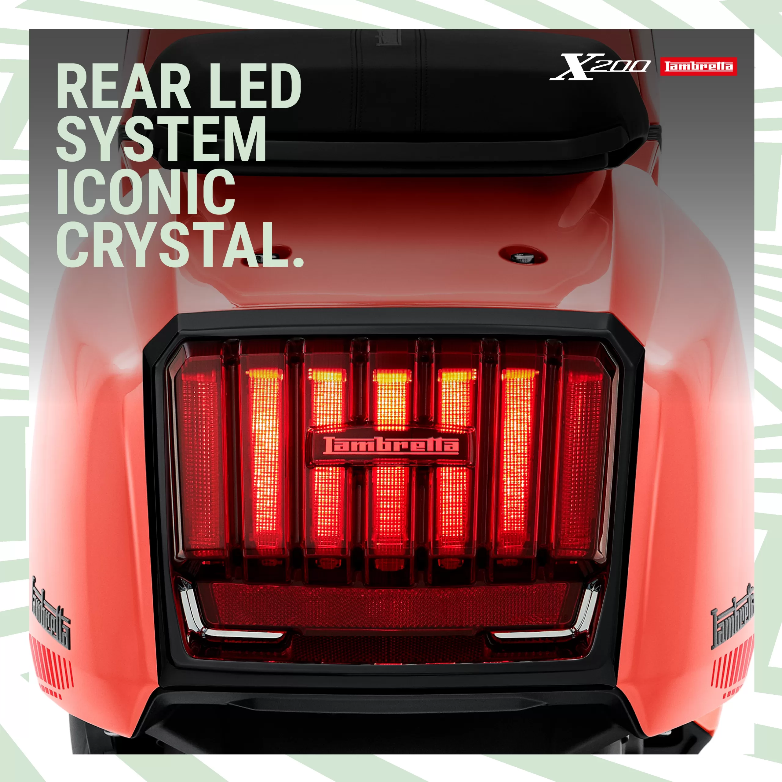 REAR LED SYSTEM ICONIC CRYSTAL