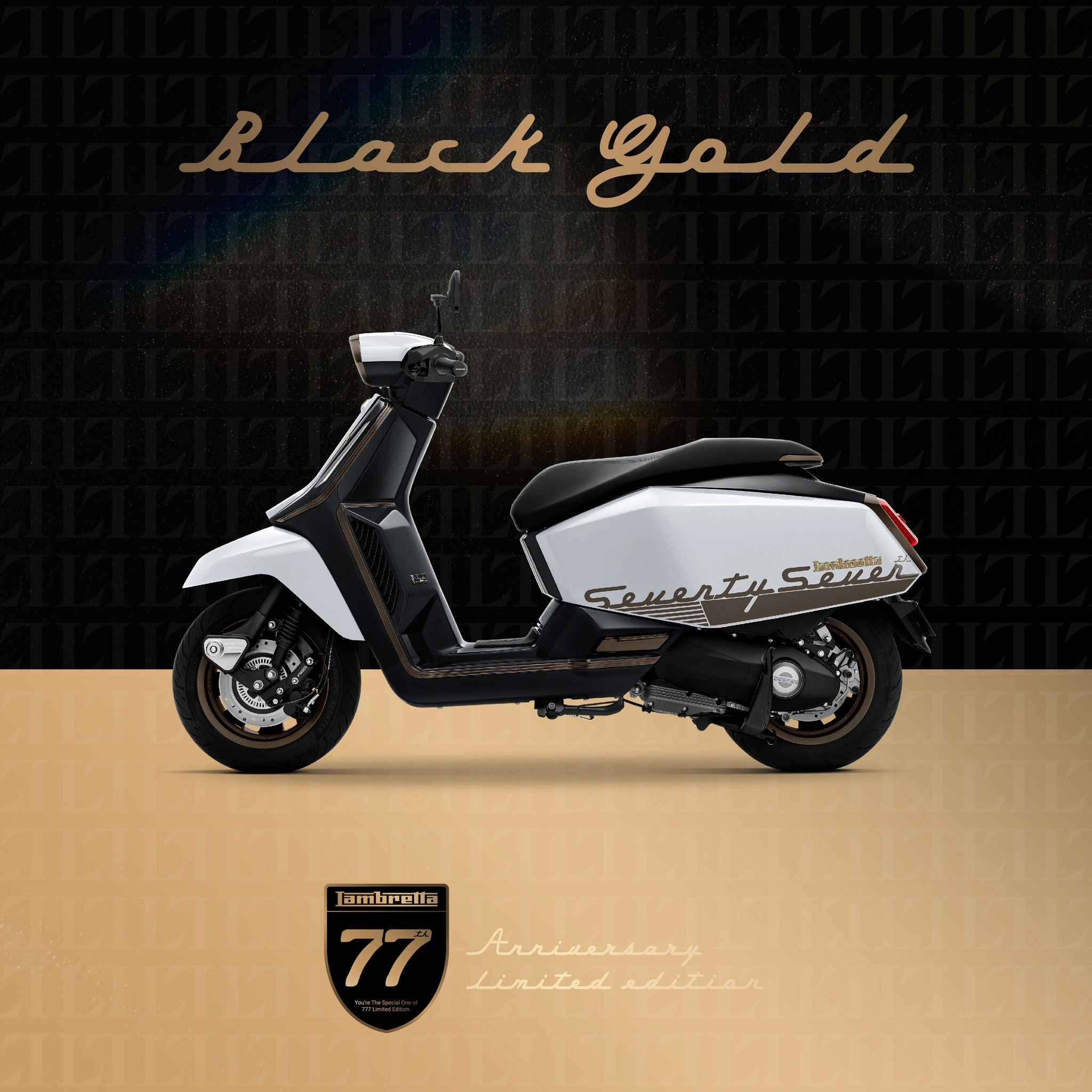 LAMBRETTA X300 Black Gold