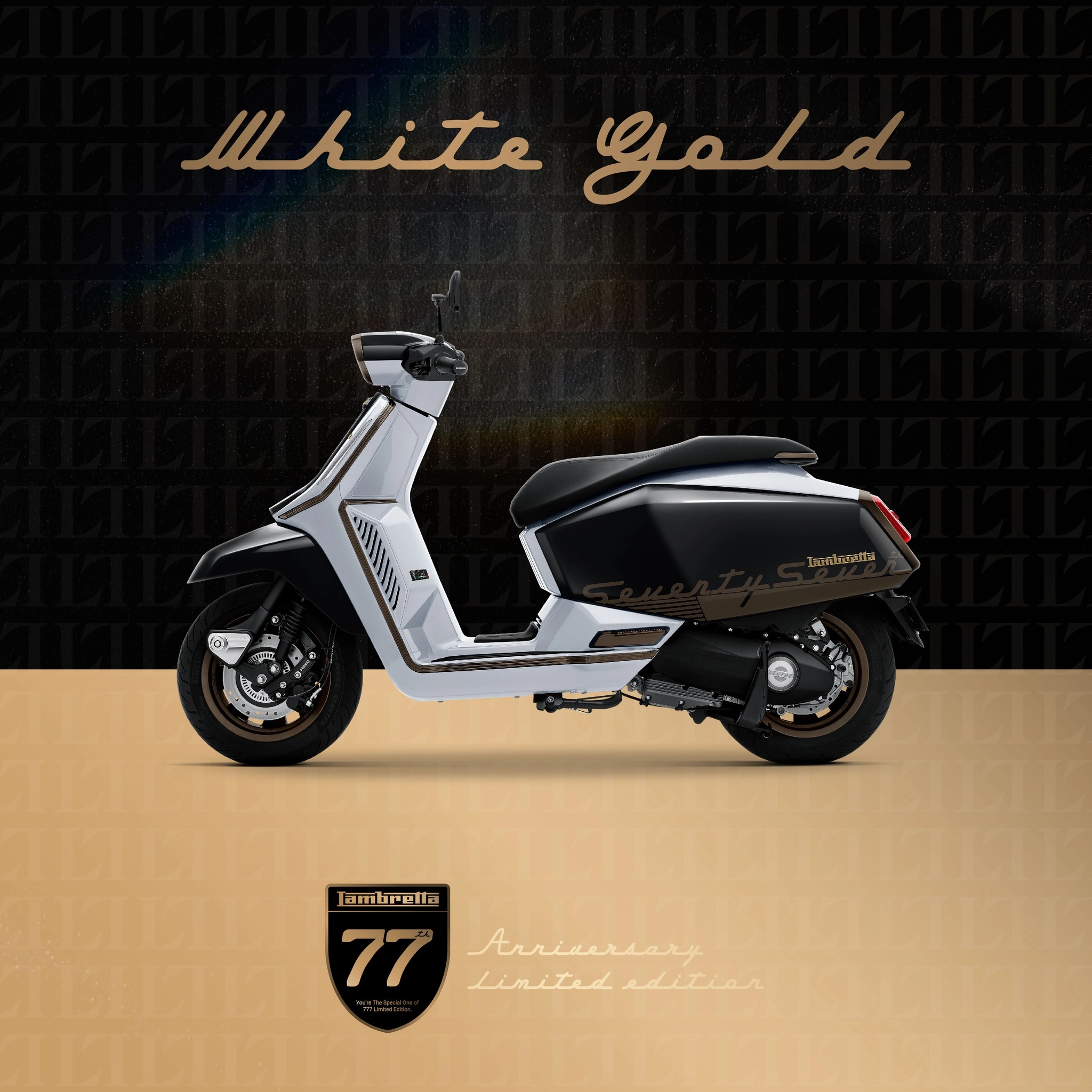 LAMBRETTA X300 White Gold