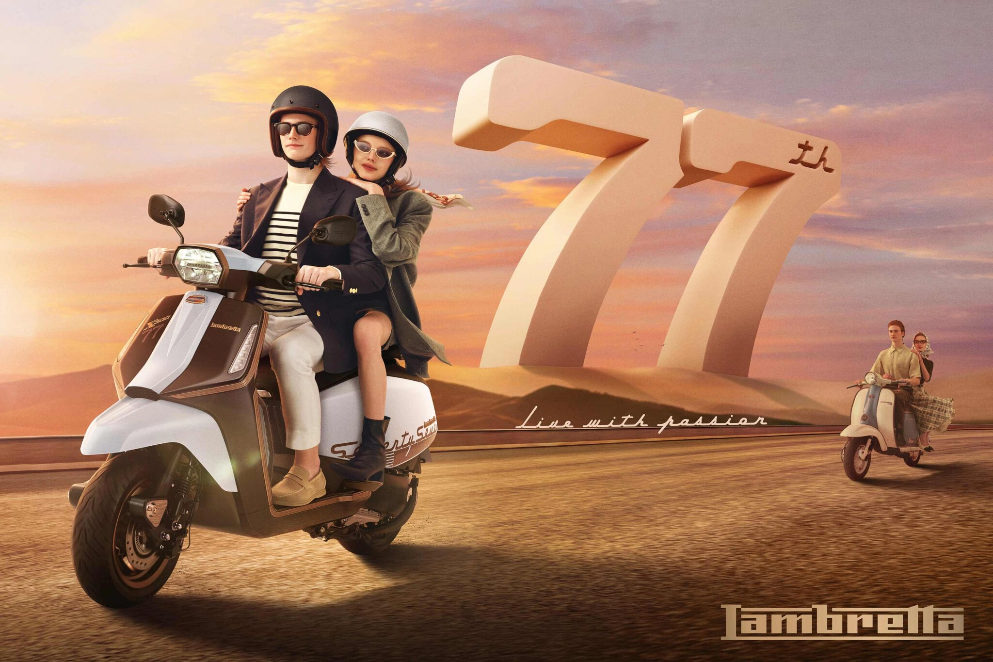 LAMBRETTA X300 77th ANNIVERSARY