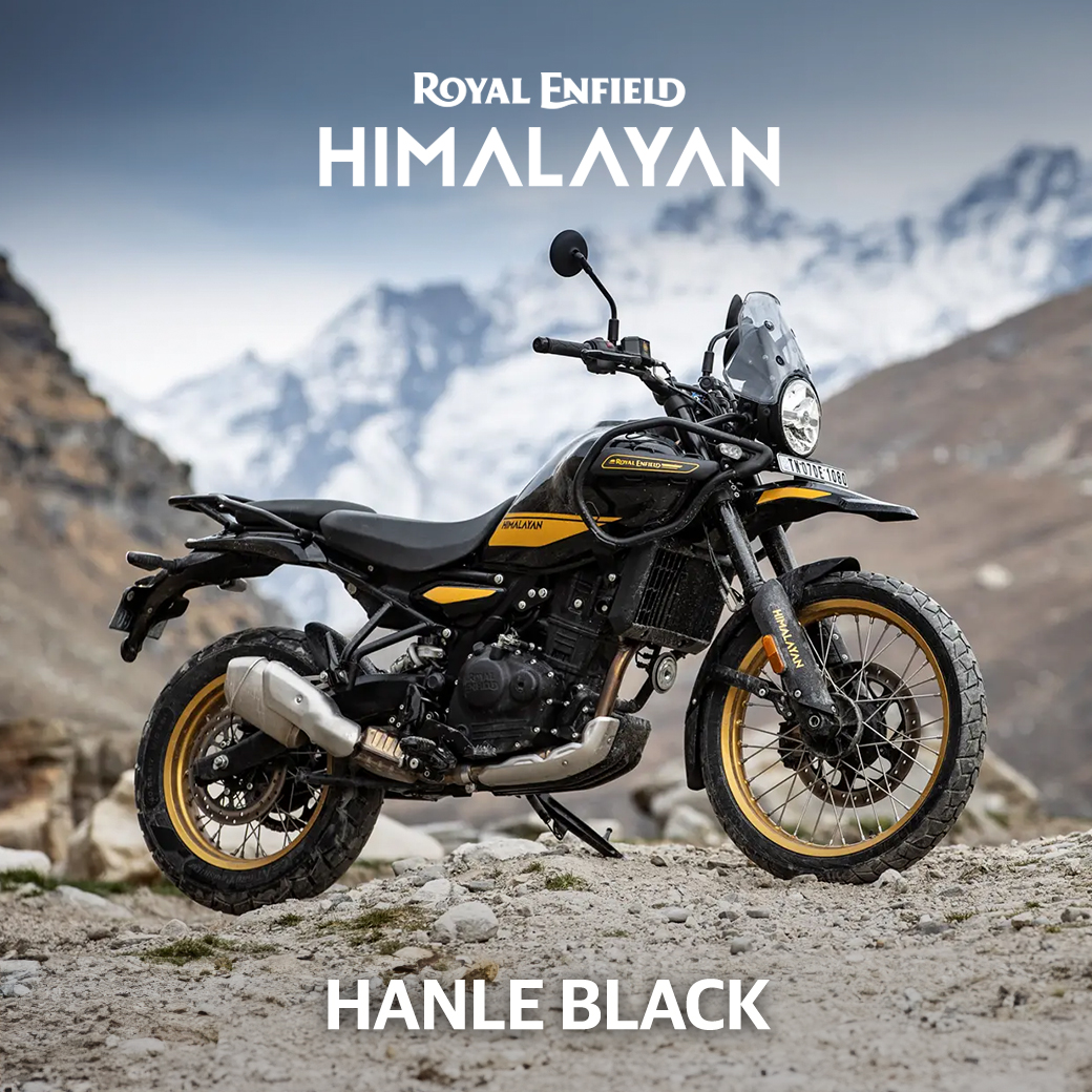 เปิดตัว The All-New Royal Enfield Himalayan 450 Hanle Black