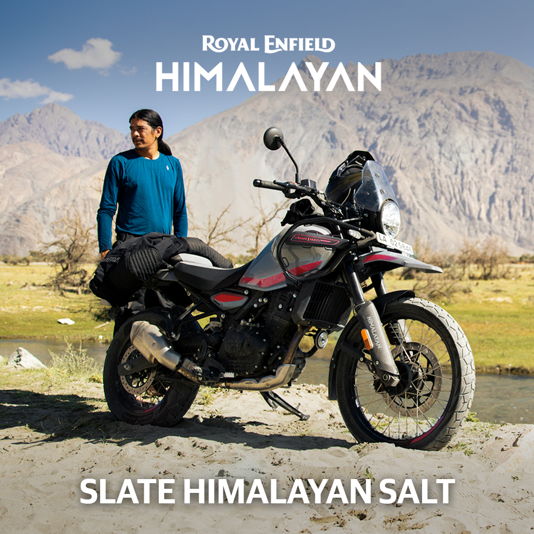 เปิดตัว The All-New Royal Enfield Himalayan 450 Slate Himalayan Salt