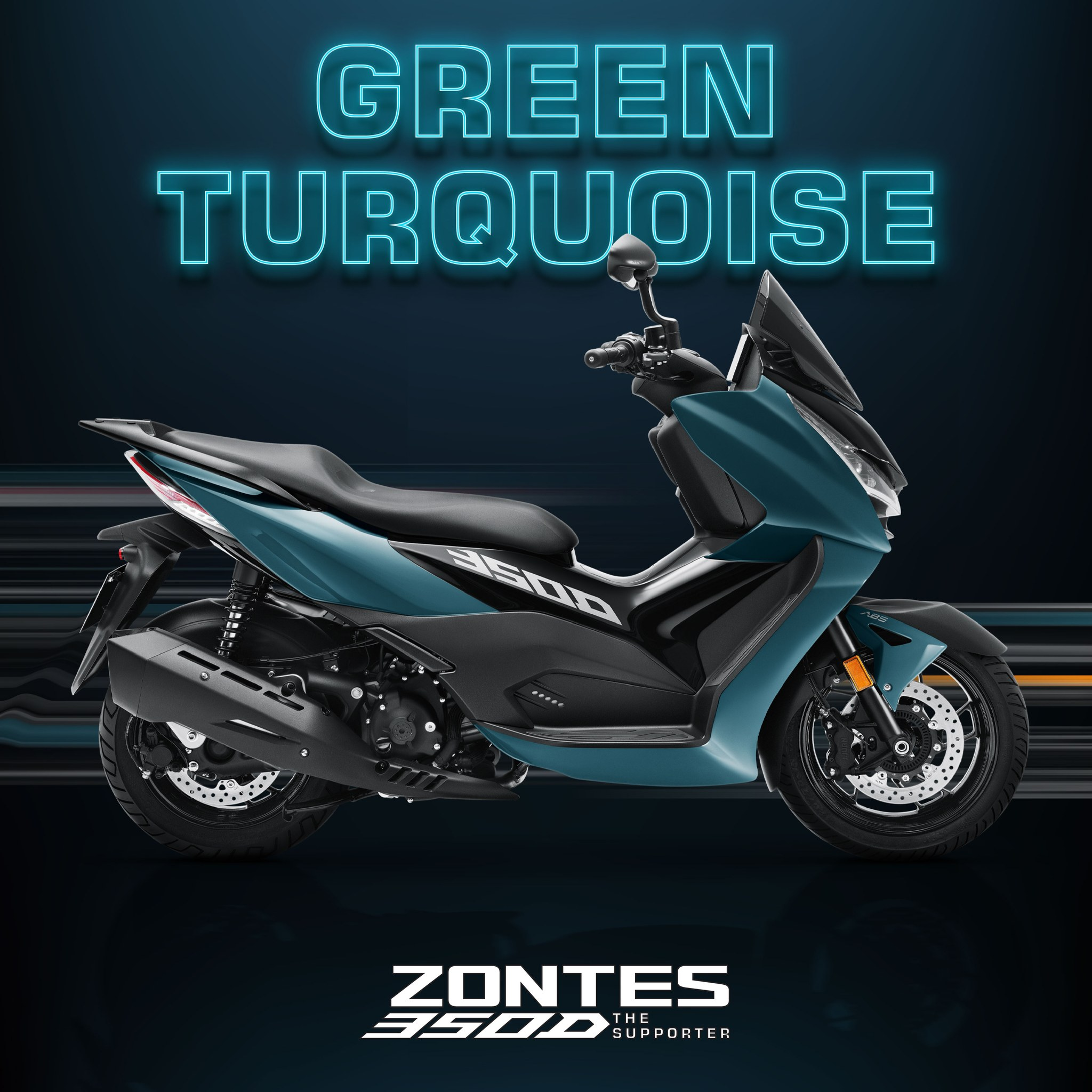 ZONTES 350D Green Turquoise