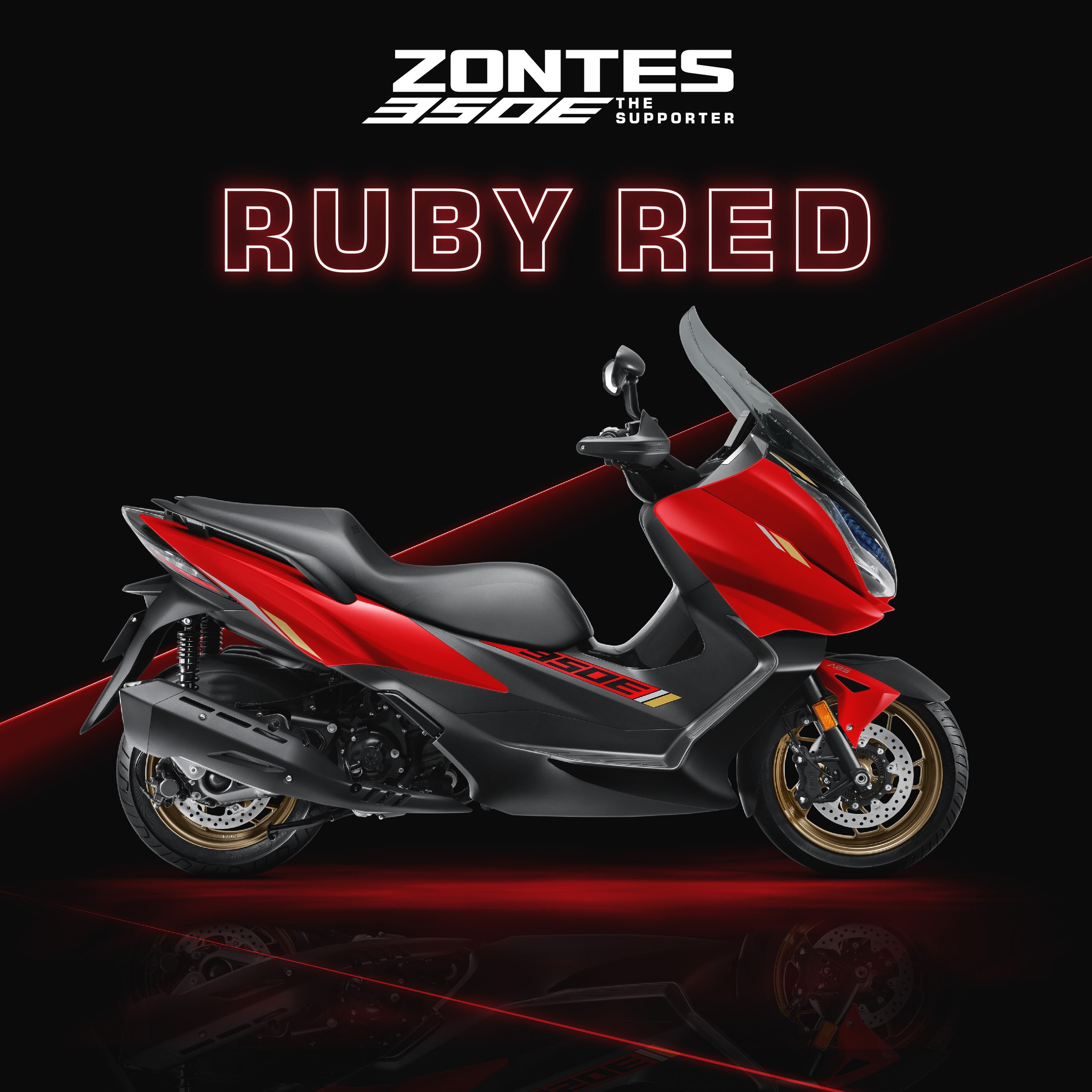 ZONTES 350E Ruby Red