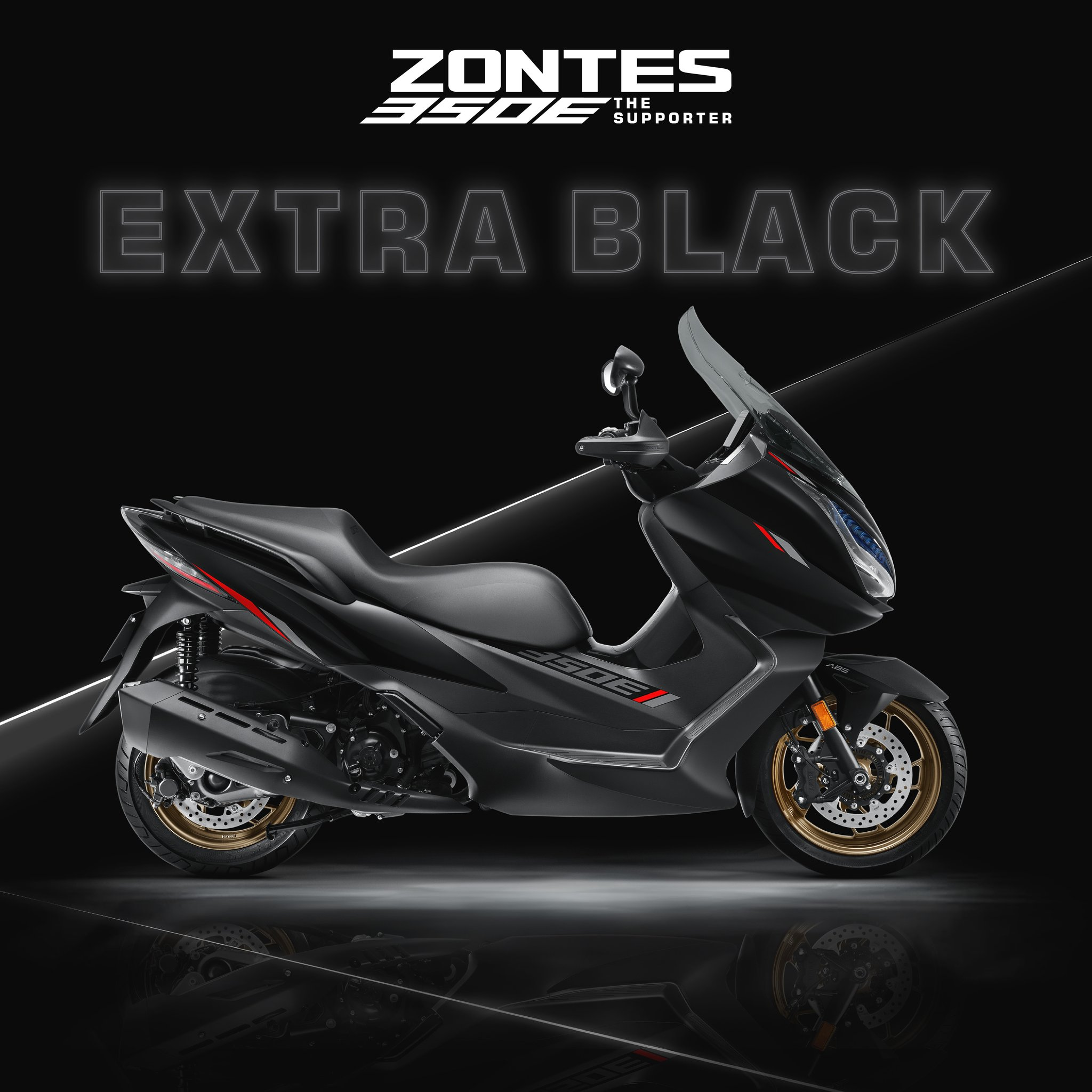 ZONTES 350E Extra Black