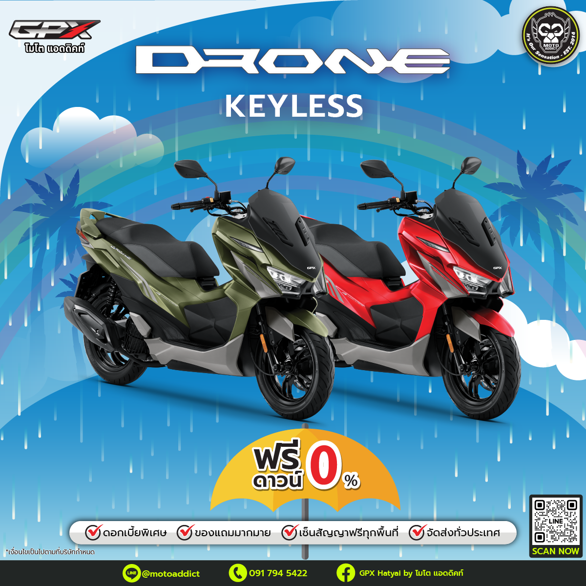 RAINY SEASON SALE GPX DRONE