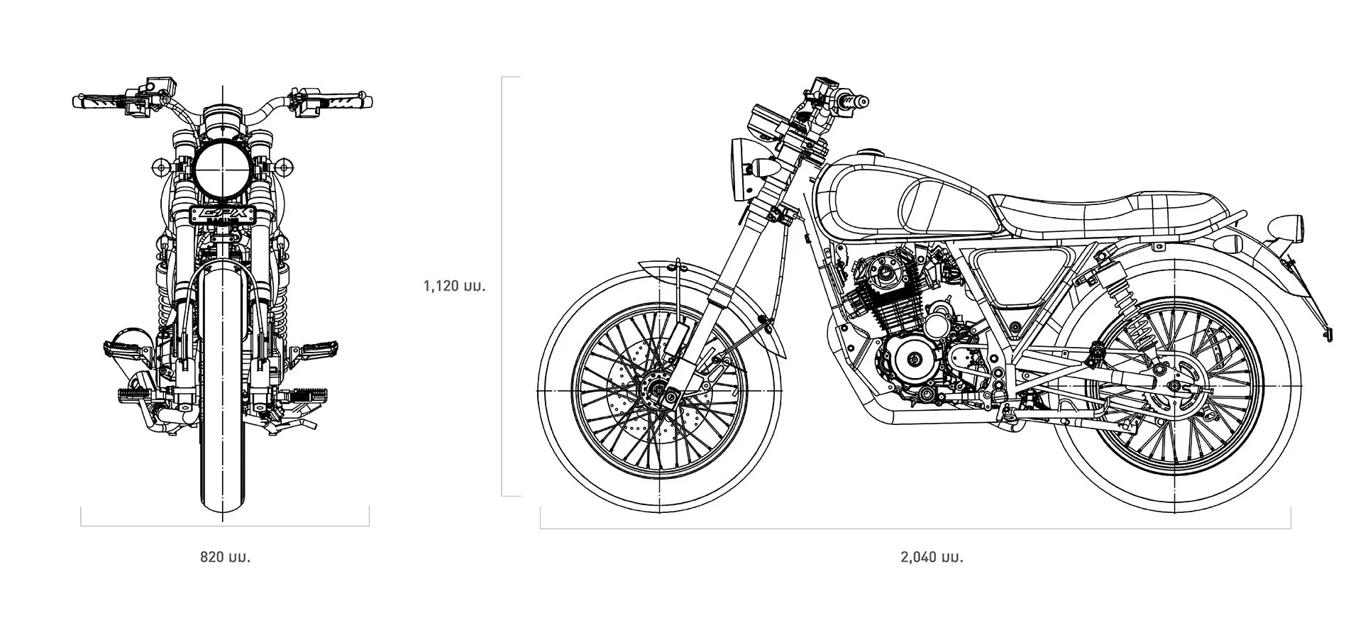 GPX Legend250 Twin III