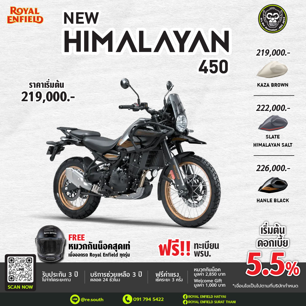 New Himalayan 450