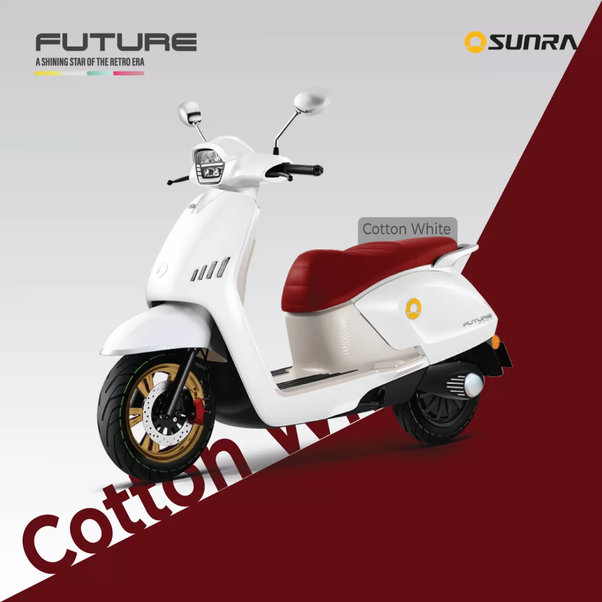 SUNRA Future 2500w Cotton White