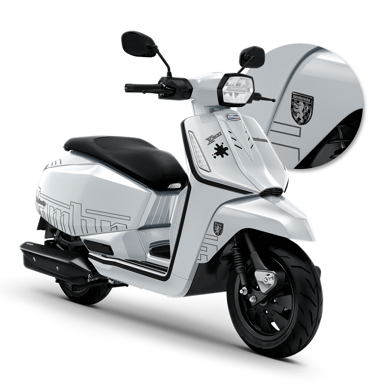 LAMBRETTA LION NEW DESIGN FOR THE X300 GP