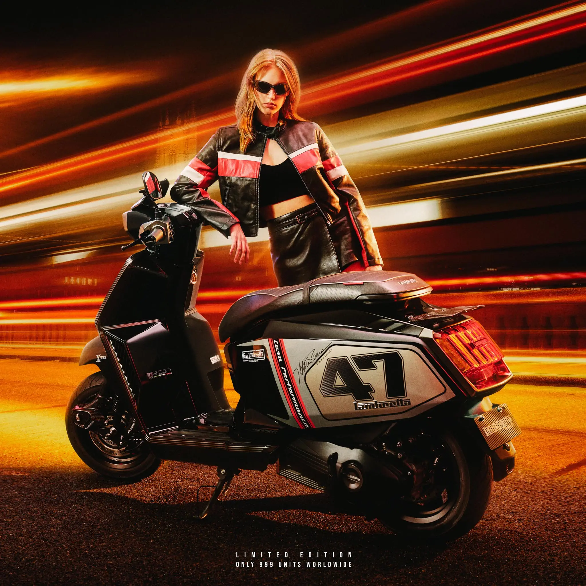 LAMBRETTA X300 CASA รุ่นพิเศษ 999 คันทั่วโลก "Race with Passion" ที่คุณเป็นเจ้าของได้