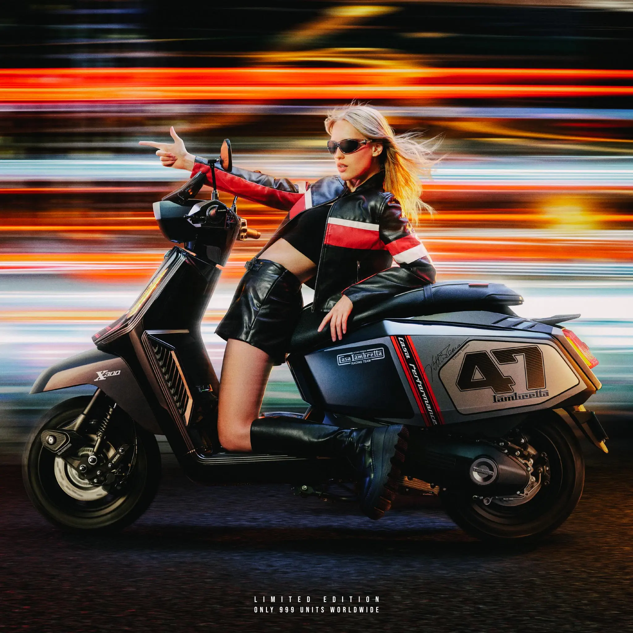 LAMBRETTA X300 CASA รุ่นพิเศษ 999 คันทั่วโลก "Race with Passion" ที่คุณเป็นเจ้าของได้