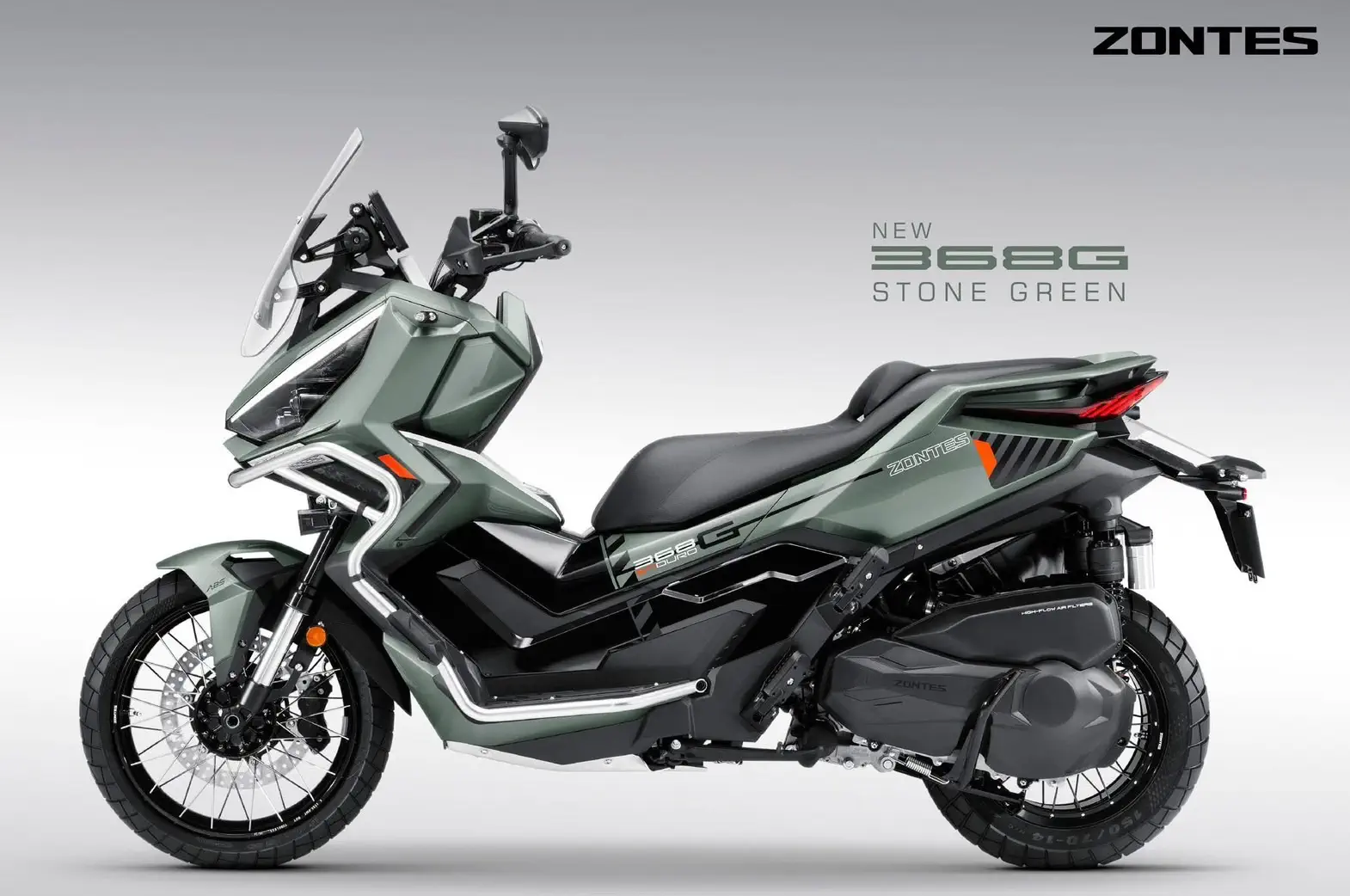 ZONTES 368G “Stone Green” สีใหม่ล่าสุด ที่สายลุยต้องหลงรัก