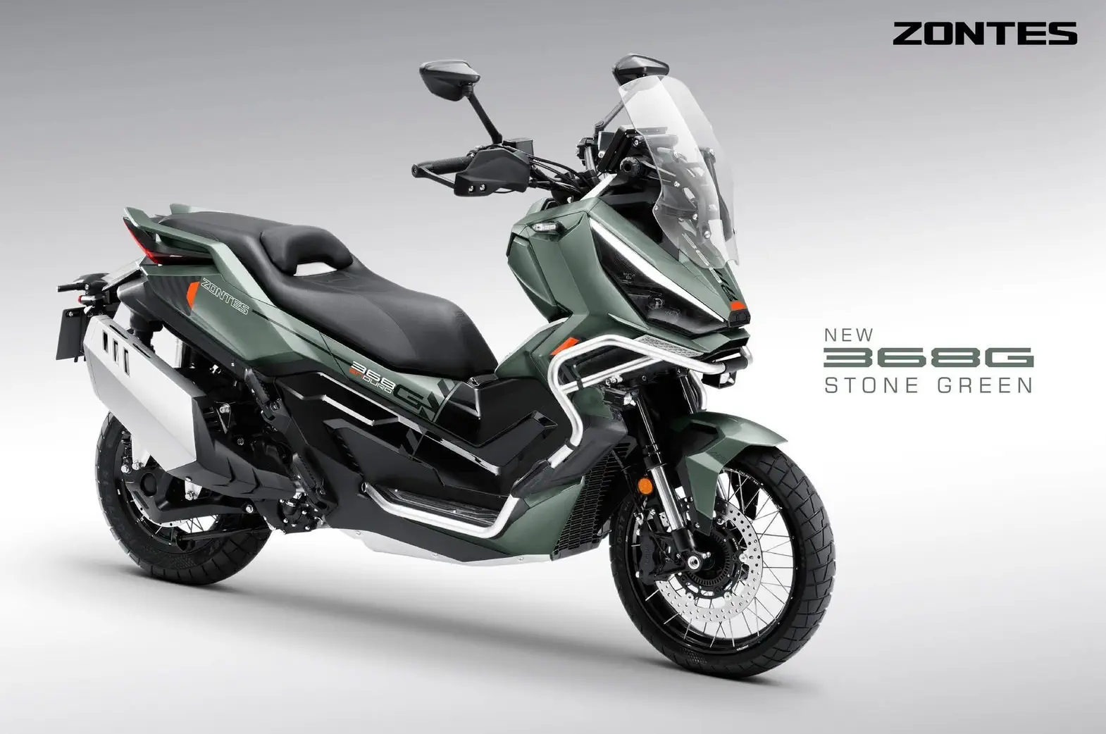 Zontes 368G – Stone Green Zontes 368G - Stone Green