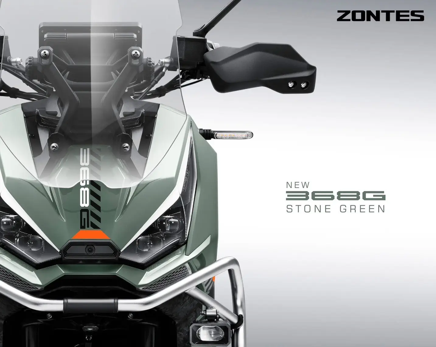 ZONTES 368G “Stone Green” สีใหม่ล่าสุด ที่สายลุยต้องหลงรัก