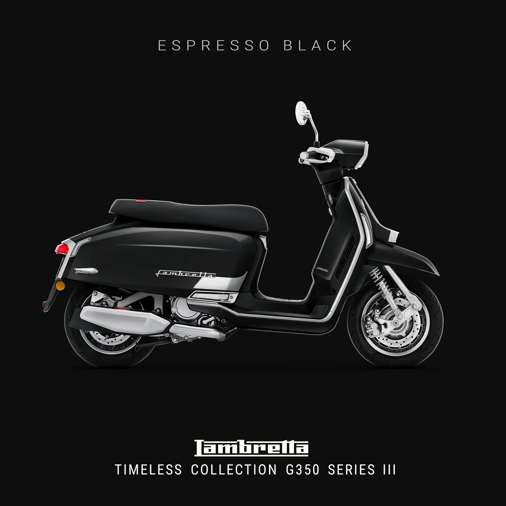 Lambretta G350 Series III ESPRESSO BLACK Lambretta G350 Series III ESPRESSO BLACK