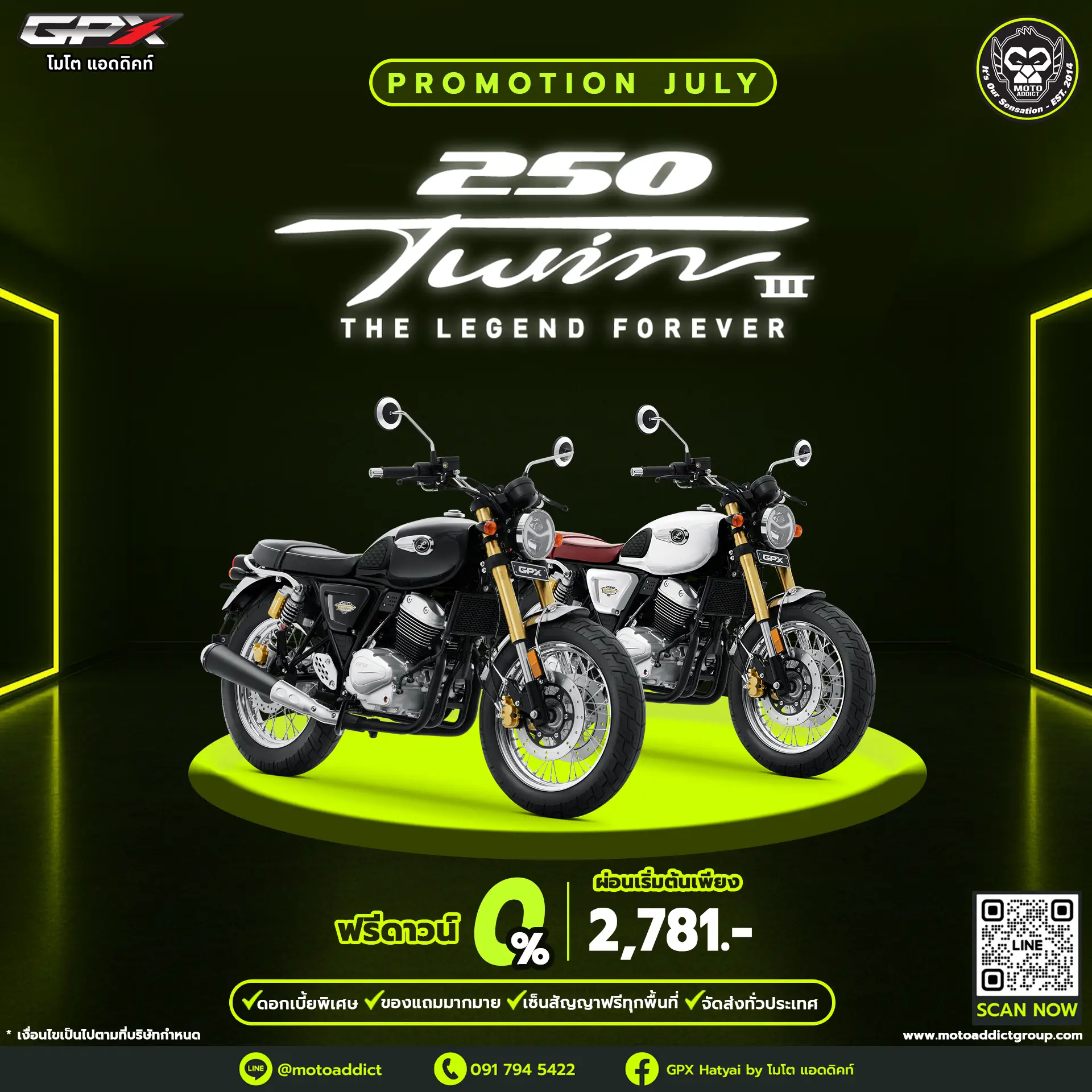 GPX Legend250 TWIN III GPX Legend250 TWIN III