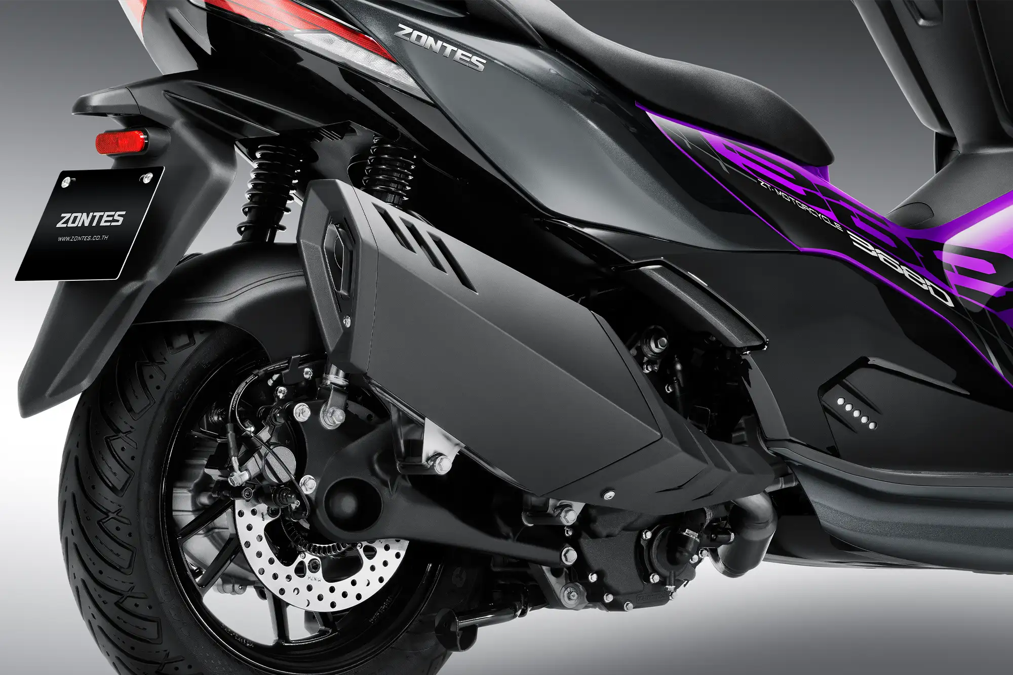 Zontes-368D-Exhaustท่อไอเสียดีไซน์ใหม่ Zontes-368D-Exhaustท่อไอเสียดีไซน์ใหม่