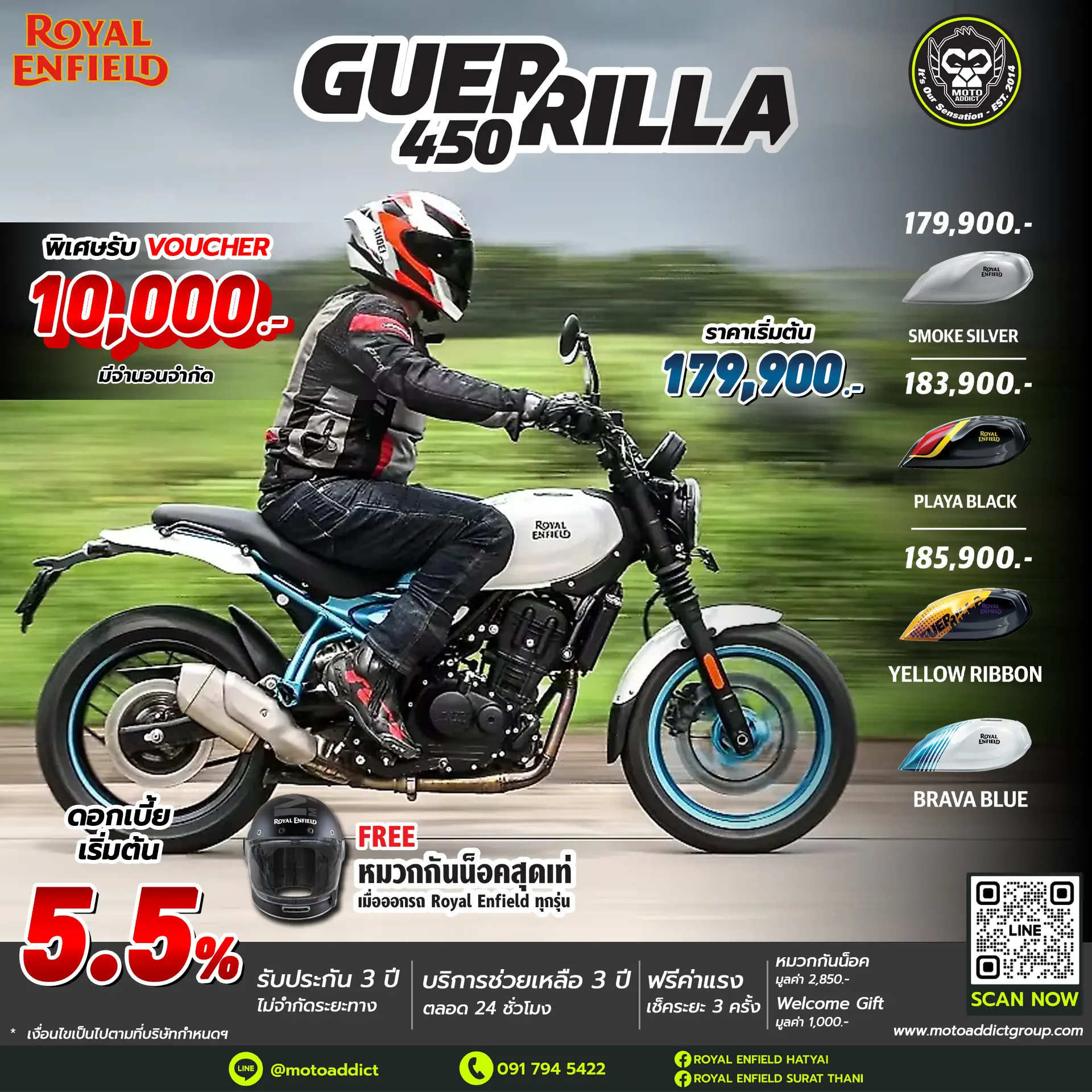 Royal Enfield Guerrilla 450