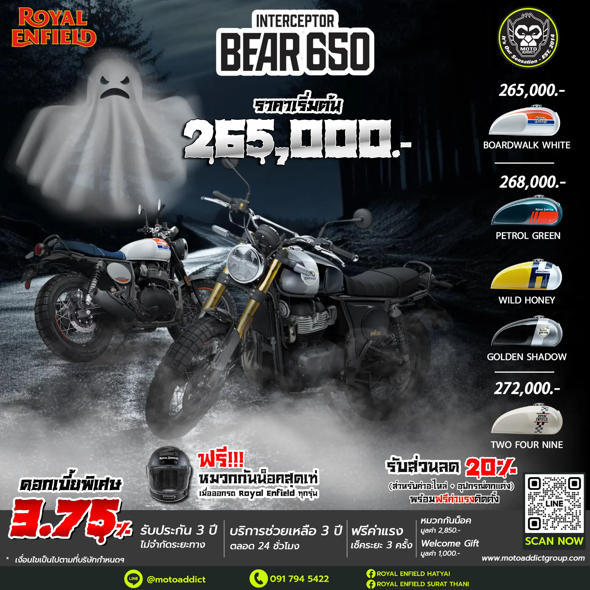 Royal Enfield Bear 650