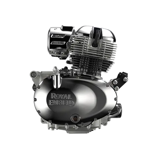 เครื่องยนต์ 648cc Parallel Twin