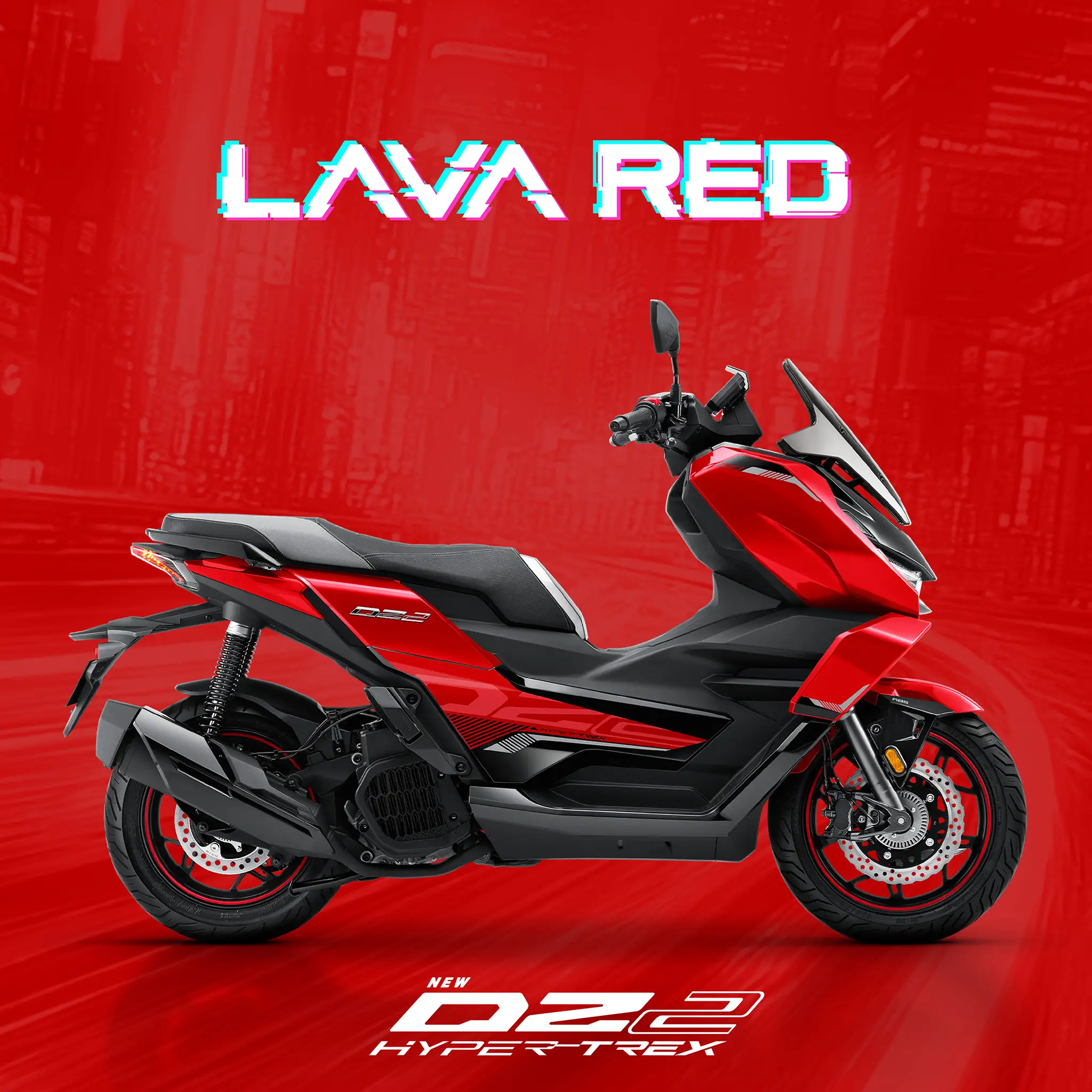 DZ2 Lava Red (แดง-ดำ) DZ2 Lava Red (แดง-ดำ)