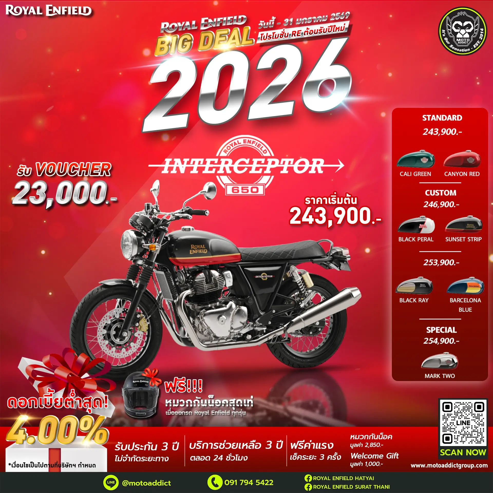 Royal Enfield Interceptor 650