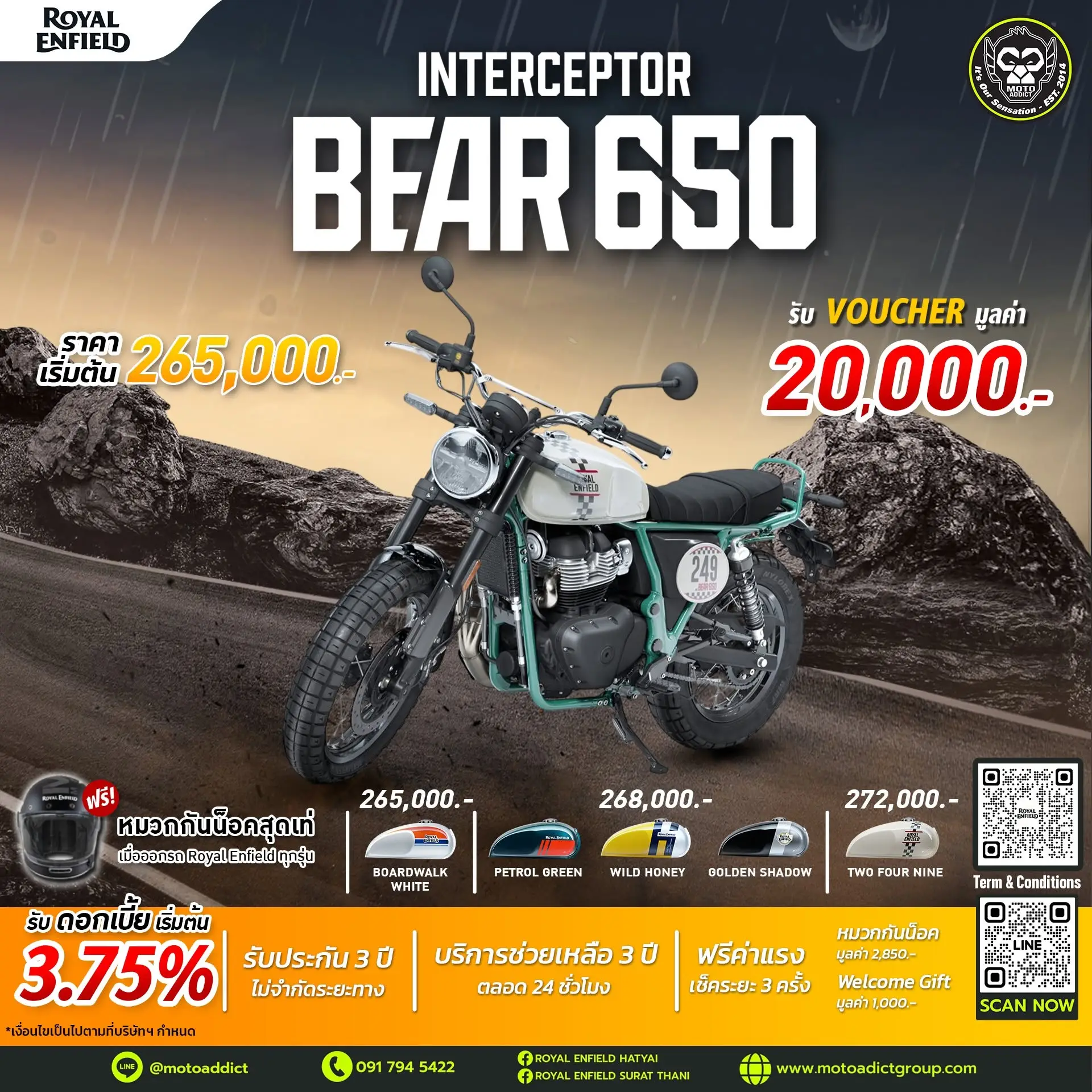 Royal Enfield Bear 650