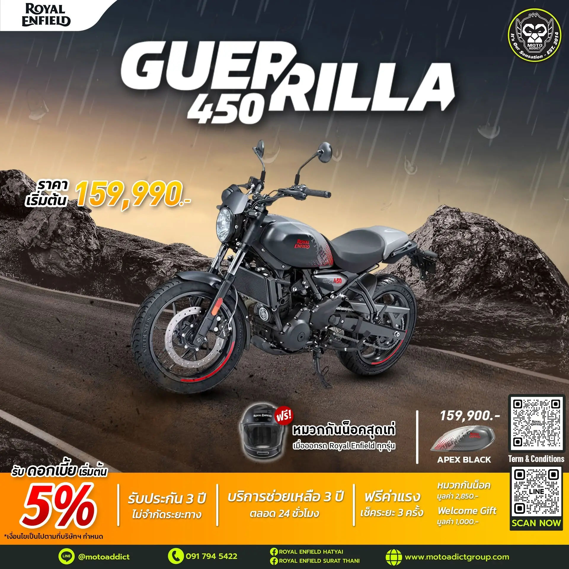 Royal Enfield Guerrilla 450