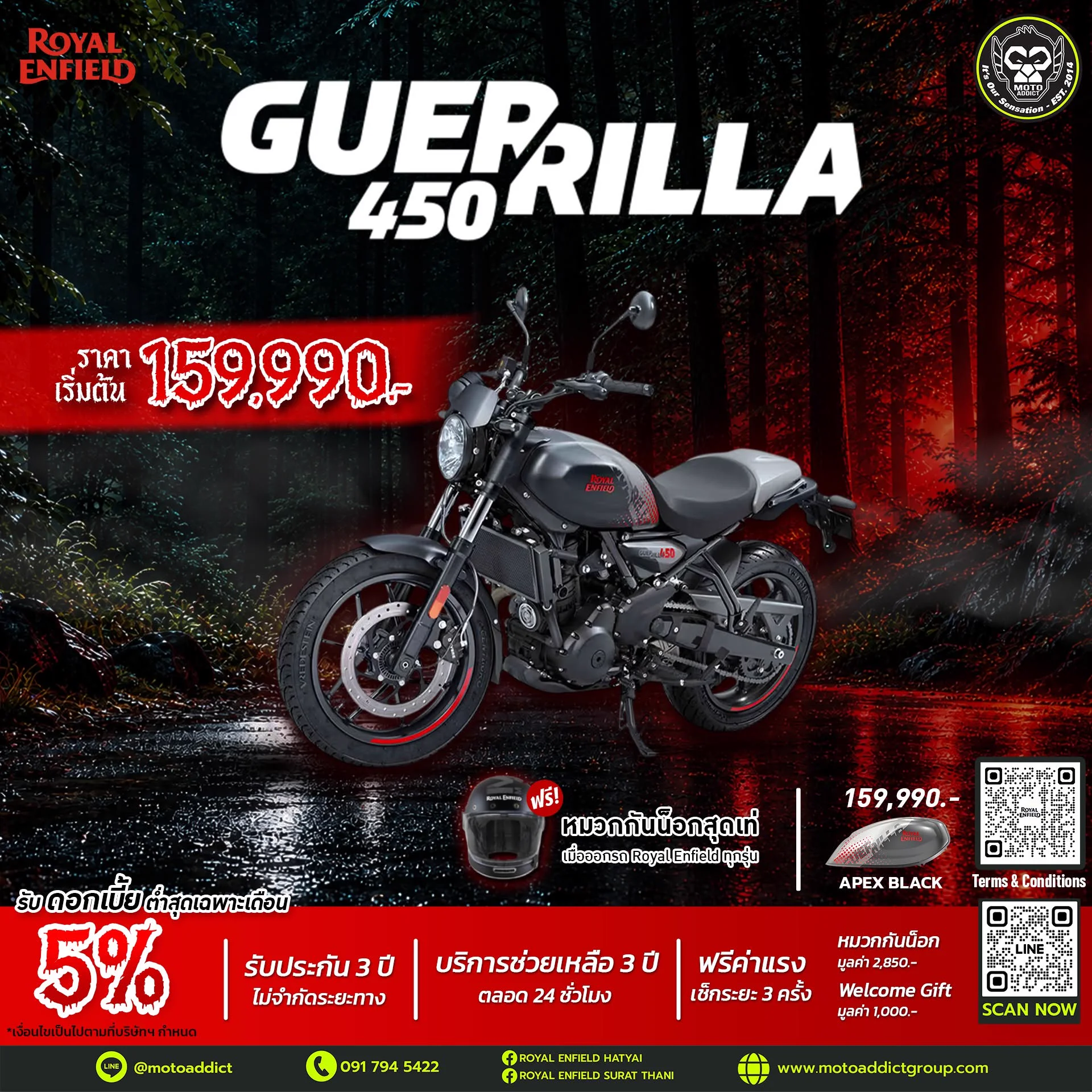 Royal Enfield Guerrilla 450